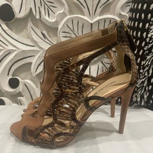 ALEXANDRE BIRMAN
Leather Cutout Accent Gladiator Sandals